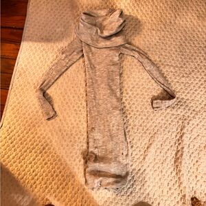 Cozy Gray Women's Sweater dress